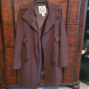 B B Dakota brown wool winter coat